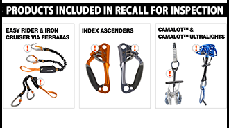 Products included in recall for inspection.