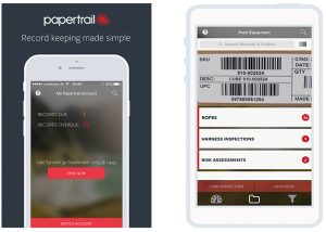 Papertrail mobile system