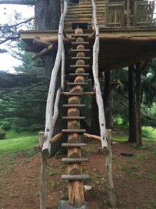Tree-Mendous Black Locust Stairs
